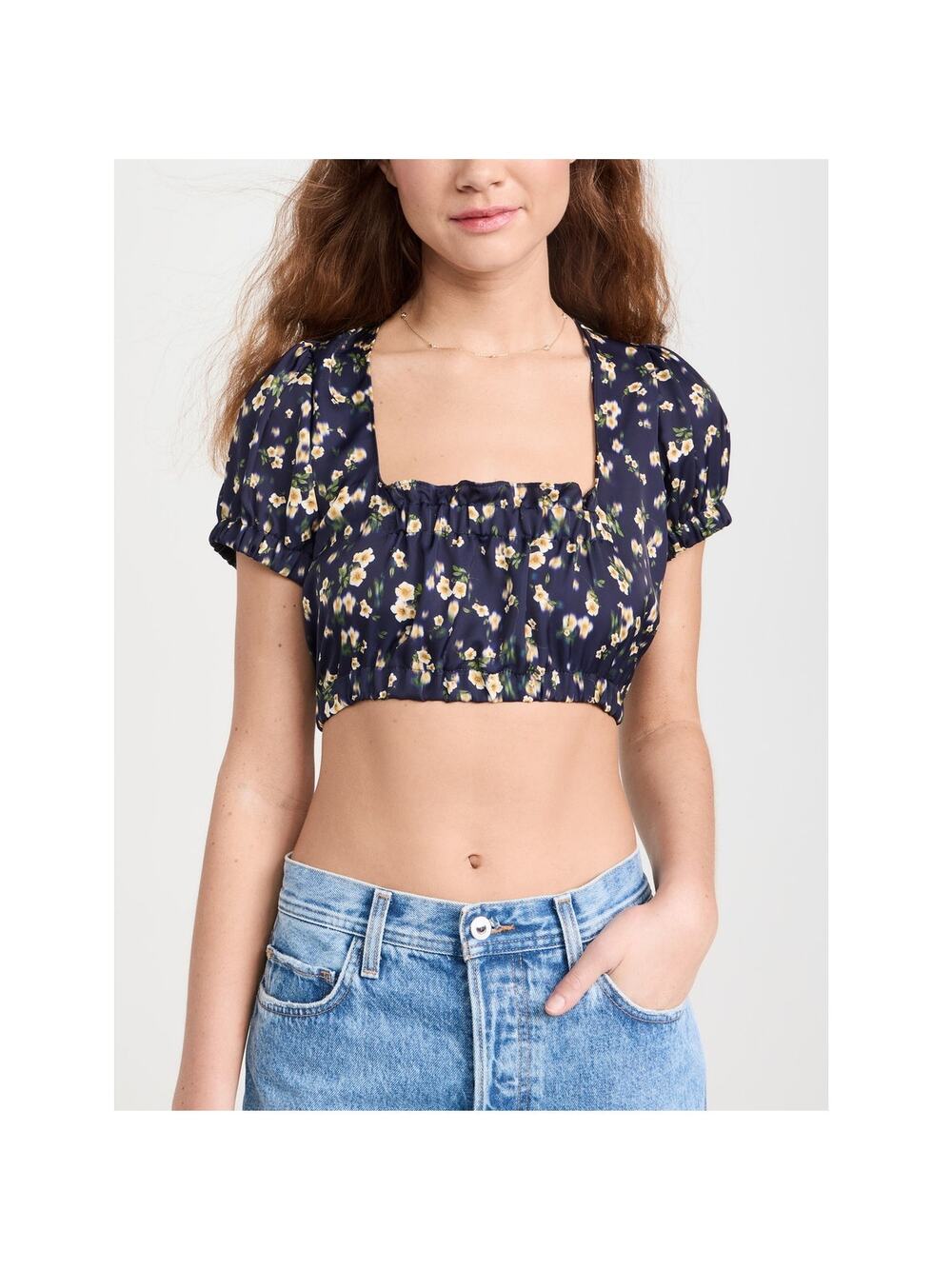 New RESA Daisy Top in Midnight Floral Women's Size S